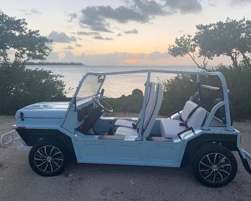 Moke rental in Naples, Florida