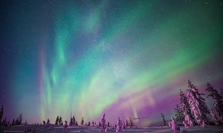 Northern Lights Snowmobile Sledge Ride in Rovaniemi