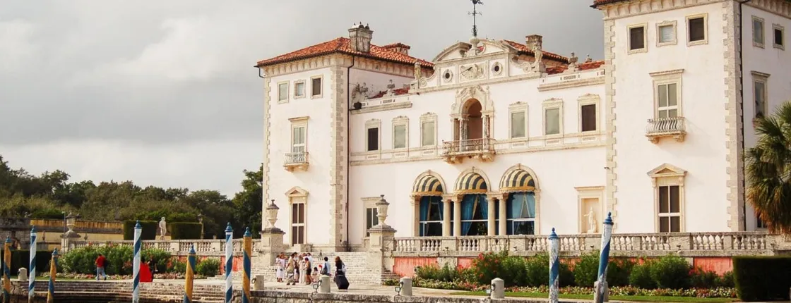 Vizcaya Museum and Gardens with transportation