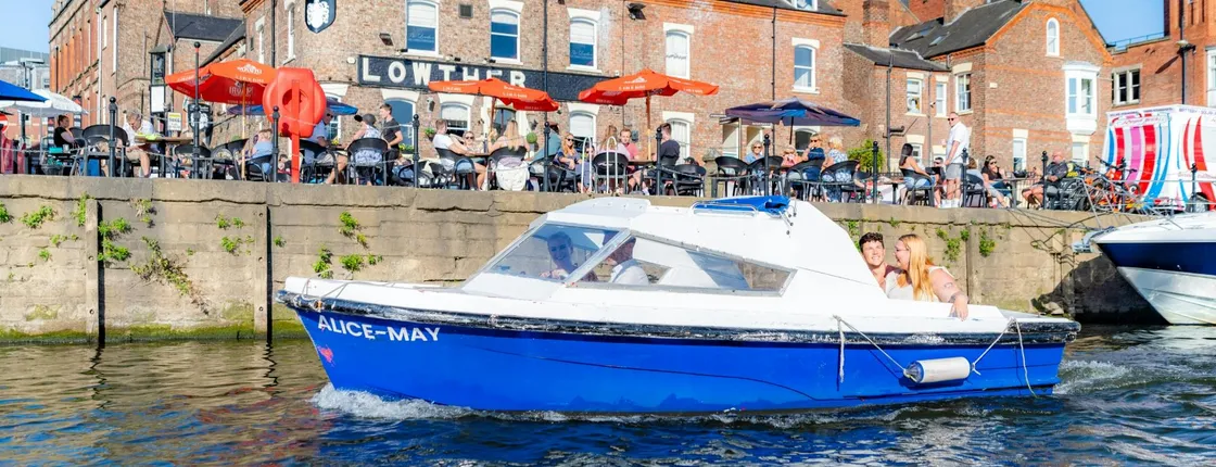 Self Drive Boat Hire in York
