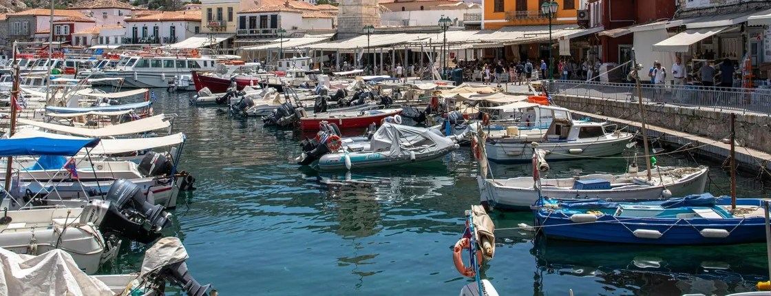 Hydra Island boat trip including free time in the town