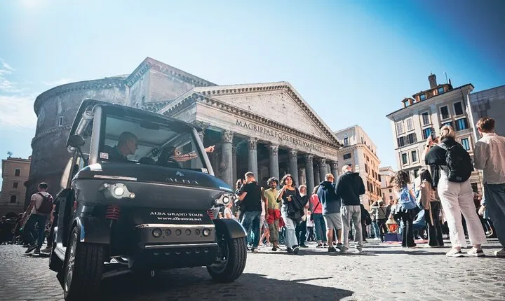 Rome: Private Golf Cart Tour