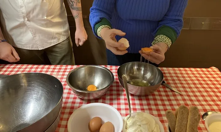 Cooking Class in Rome Making Cacio e Pepe Pasta and Tiramisu