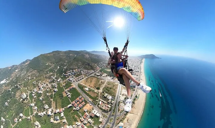 Alanya Paragliding With Experienced Pilot's