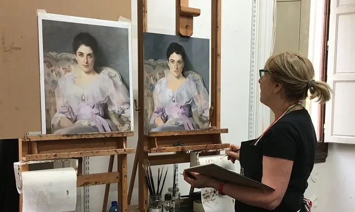 5 Mornings Old Master Copy Painting Workshop in Florence
