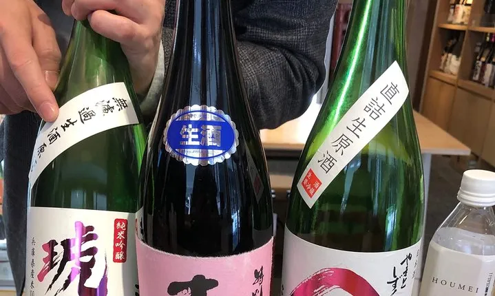 Tasting All Types of Sake with Sommelier