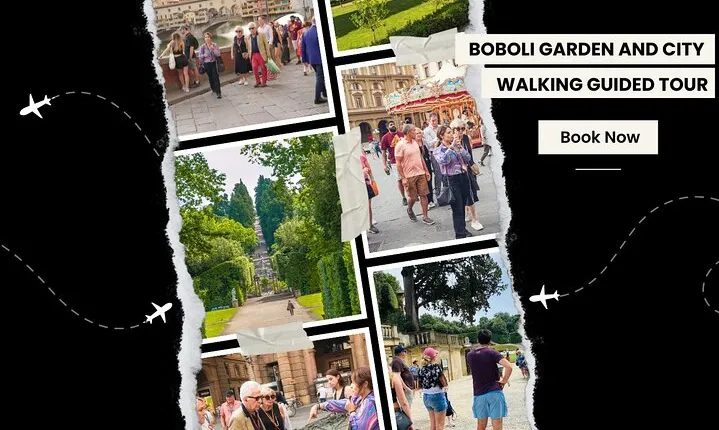 Boboli Garden and Guided City Walking Tour in Florence 