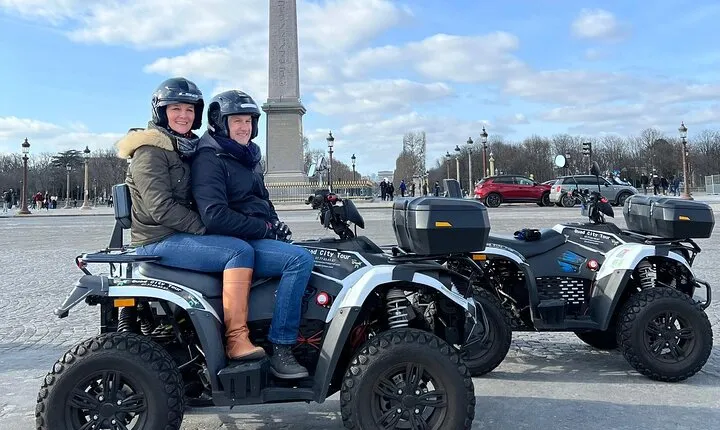 1h30 E-Quad ride in Paris