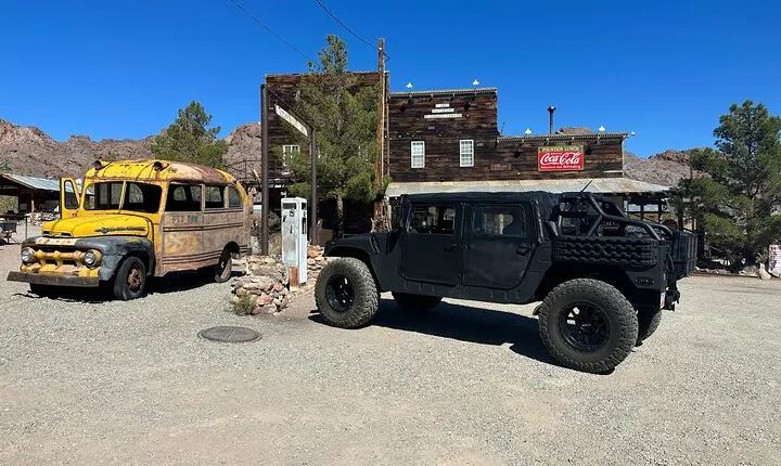 Nelson Ghost Town & Techatticup Mine - Self Guided Military Hummer H1 Tour