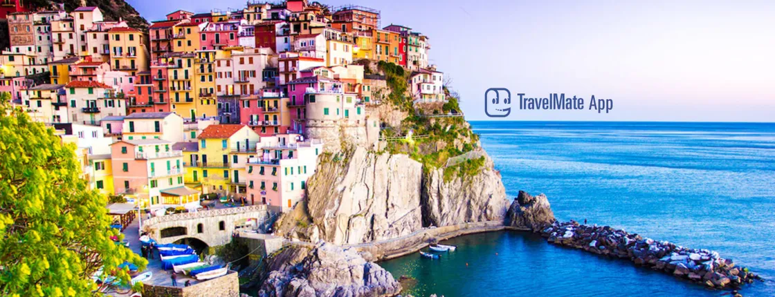Cinque Terre audio guide with TravelMate app