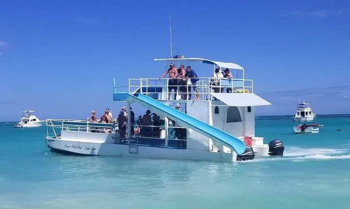 Dune buggy and Party Boat