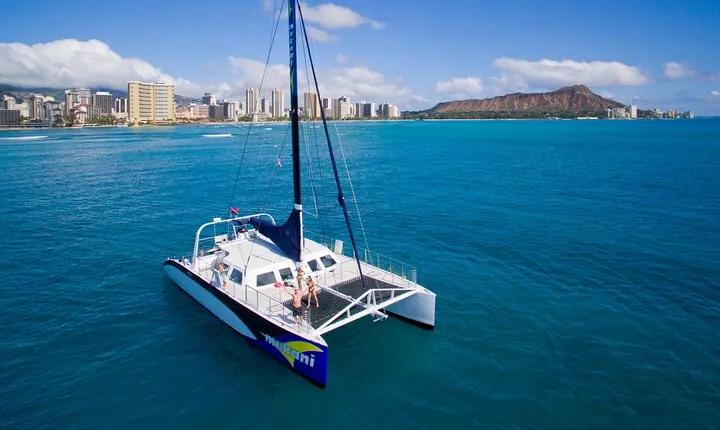 Luxury Catamaran Cruise from Oahu