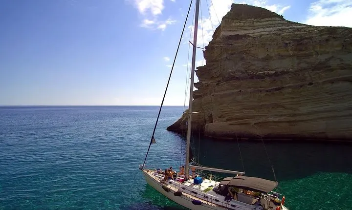 Kleftiko Full Day Sailing Cruise with Snorkeling & Lunch