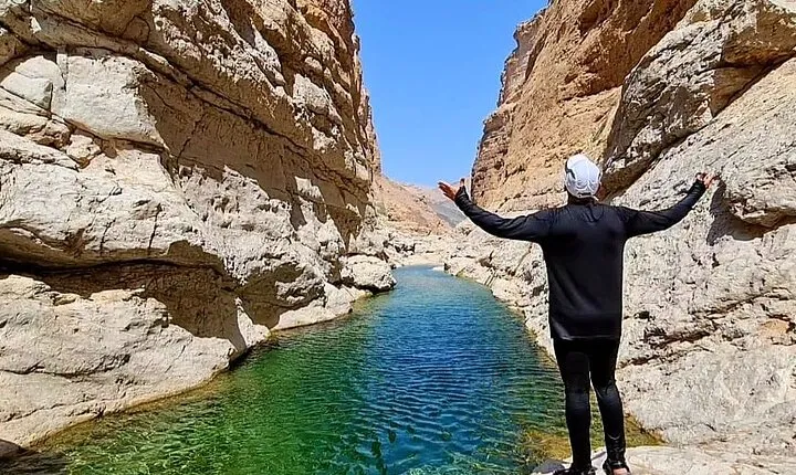 Muscat Tours at Bimmah Sink hole, Wadi Al Arbeieen, and Fins Beach