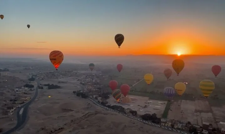 Luxor Sunrise Tour with Hot Air Balloon Experience
