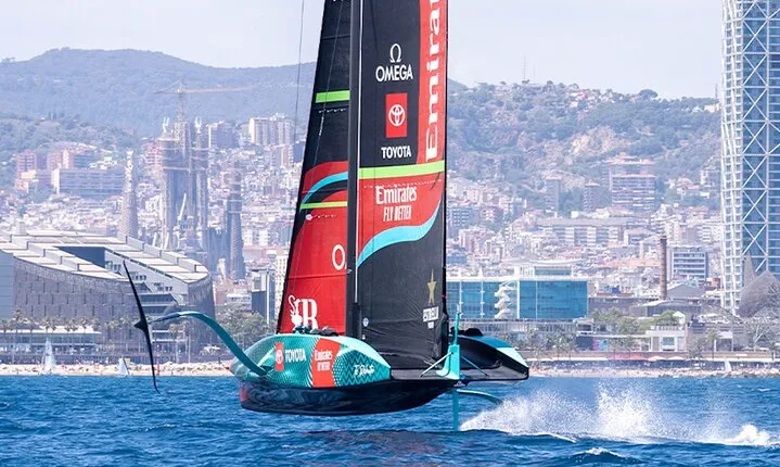 Private Sailing America's Cup Front Line in Barcelona