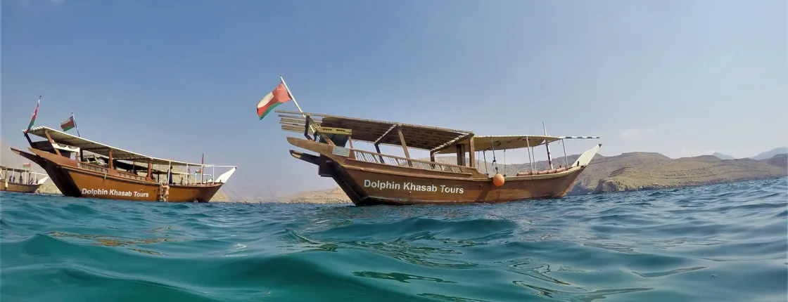 Private full-day dhow cruise from Khasab