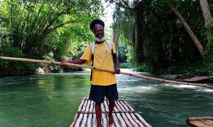 Rio Nuevo Bamboo River Rafting & Dunn's River Falls