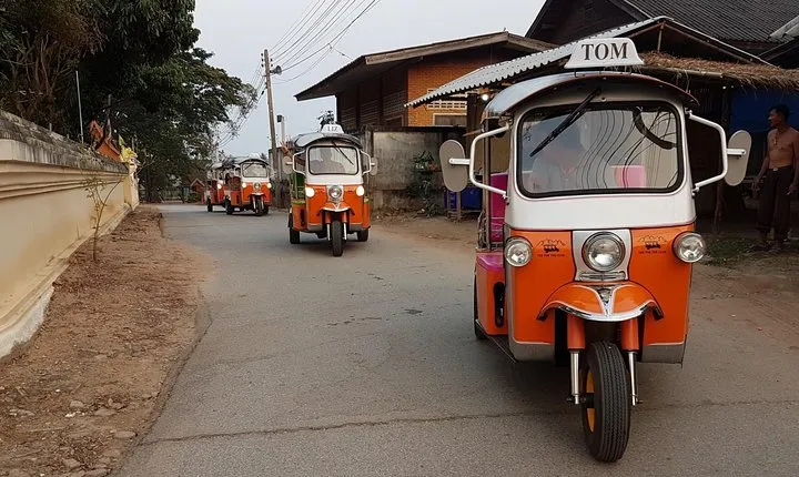 Full-Day Guided Tuk Tuk Chiang Mai Adventure and Rafting
