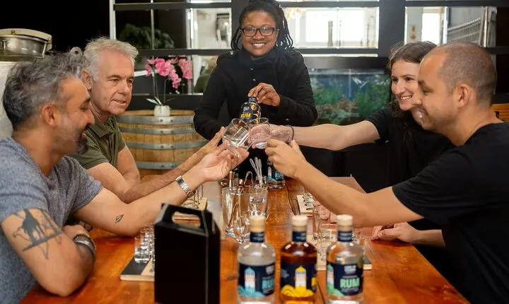 Experience South African Craft Rum tasting and distillery tour in Cape Town
