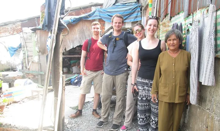 Ho Chi Minh City Slum tour or Chillspots by scooter/female driver