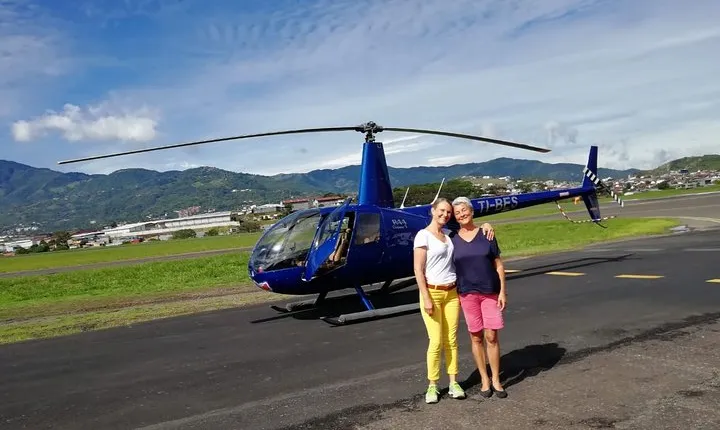 Private Helicopter Tour Over Poas Volcano. 1 Hour Flight