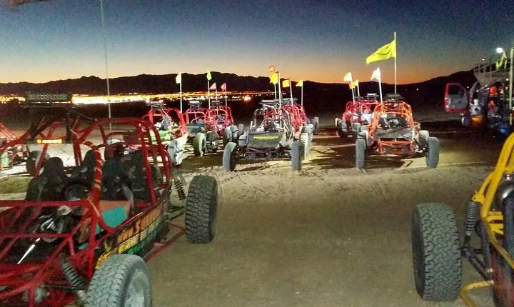Extreme Dune Buggy Night Chase from Las Vegas