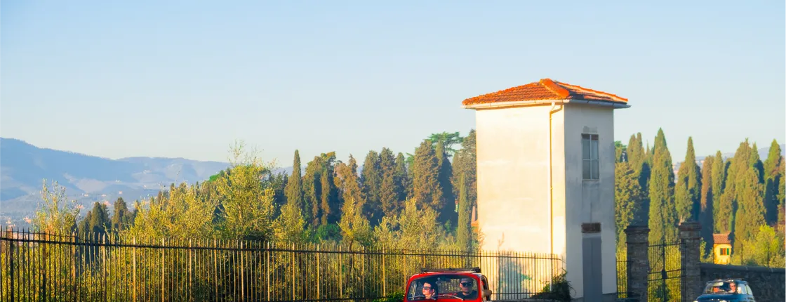 Private Vintage FIAT 500 Ride in the Tuscan Hills with Tasting from Florence