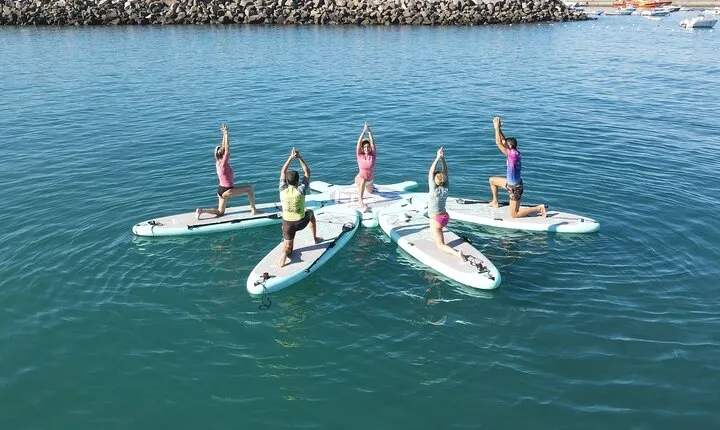 Gran Canaria: Small Group Sup Yoga Experience.