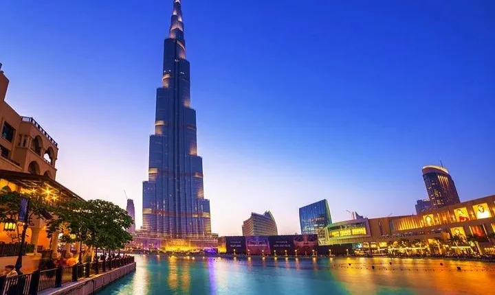 Dubai City Tour By Night With Burj Khalifa Ticket and Pick Up