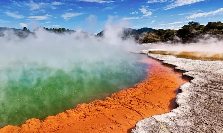 From Rotorua WAI-O-TAPU Geothermal Wonderland Half Day Tour