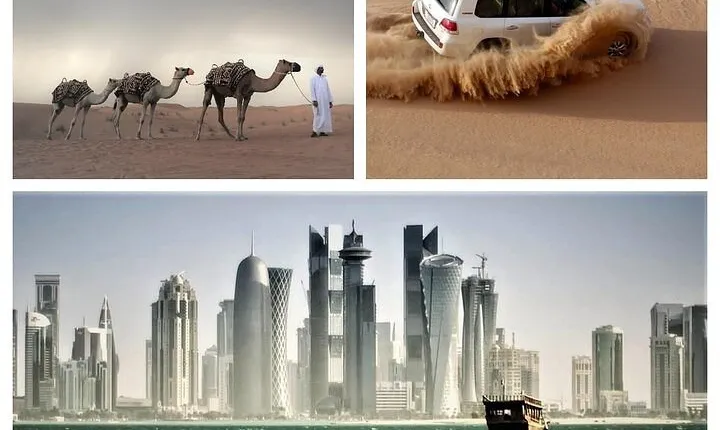 Combo Doha City and Desert Safari Tour Qatar