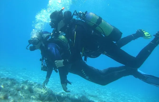 Submarine Baptism and Snorkeling with Sea Lions in Puerto Madryn from Pier