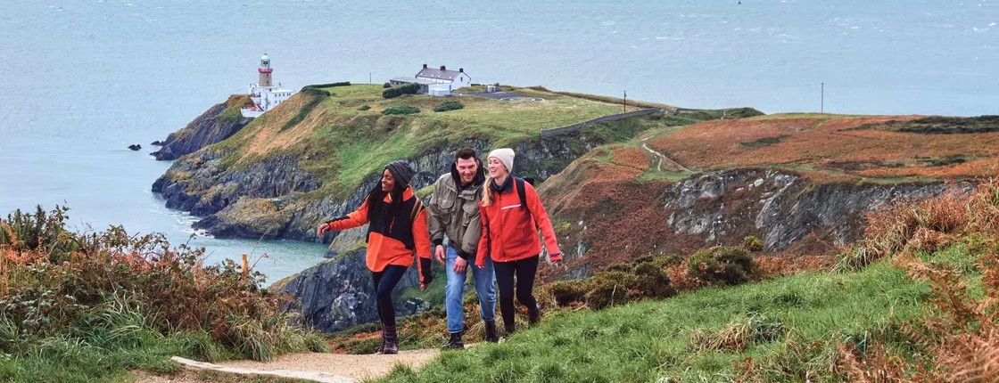 Howth guided coastal walk in Dublin