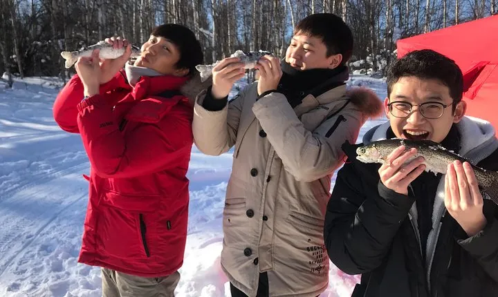 Quick and Easy Ice Fishing at Chena Lake
