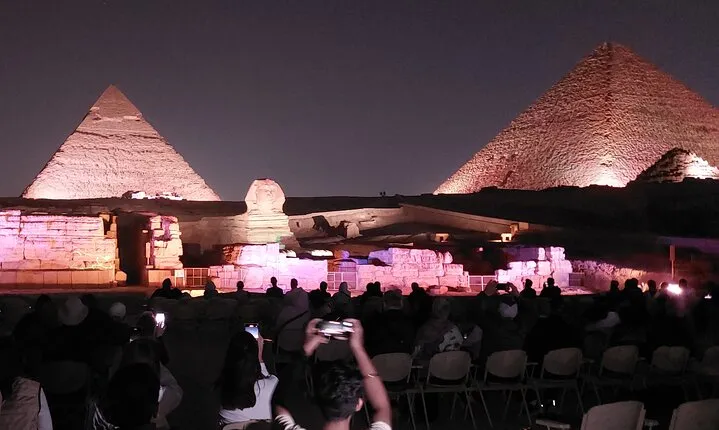 Sound and Light Show at the Pyramids of Giza