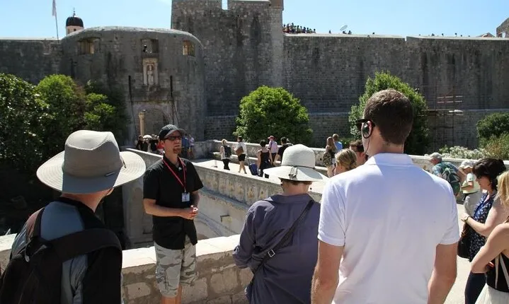 Private Tour from Split to Dubrovnik, Exploring City Walls