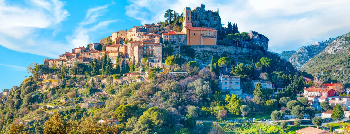 Tour of an Italian market, Èze, and La Turbie from Nice