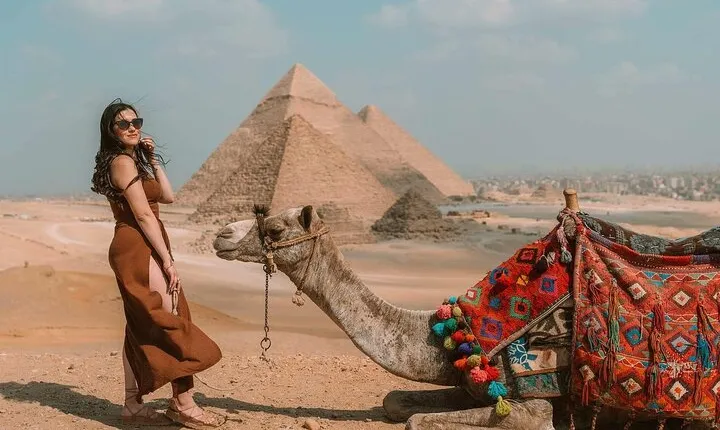 Cairo 8 Hour Private Tour Giza Pyramids, Egyptian Museum & Bazaar