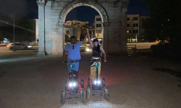 Athens by Night Electric ATV Scooter Tour