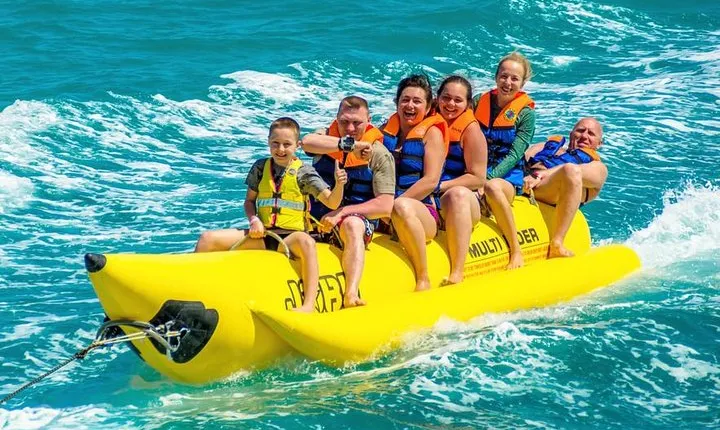 Dolphin House and Banana Boat in Hurghada