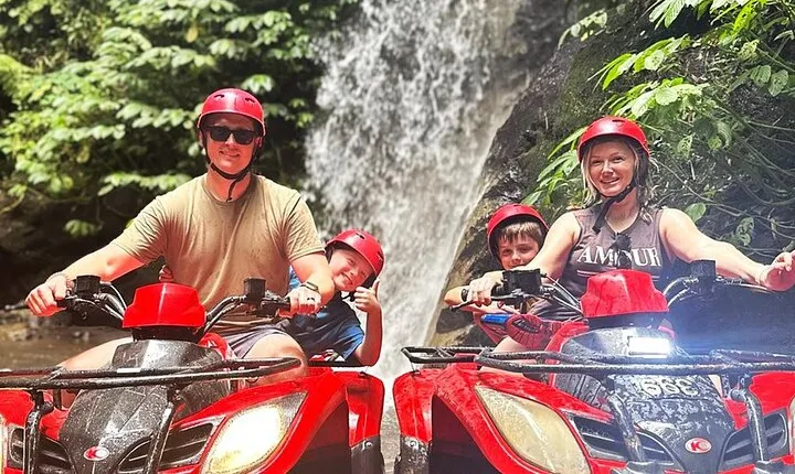 Kuber Bali ATV Through Waterfall & Tunnel (hotel transfer option)