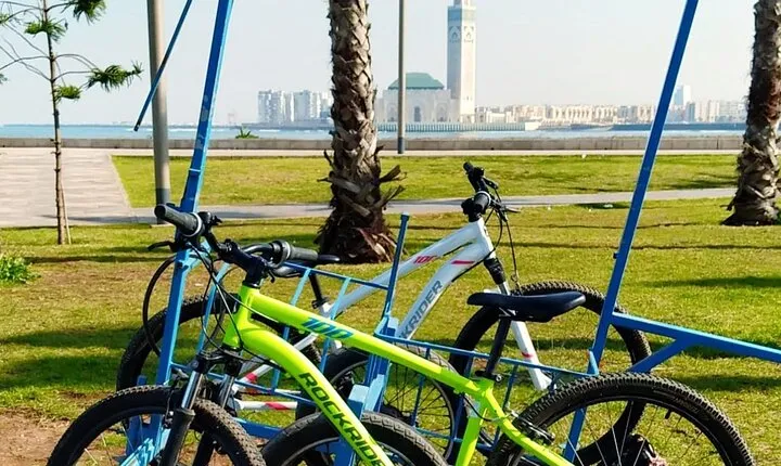 Explore the heart of Casablanca on a guided bike tour