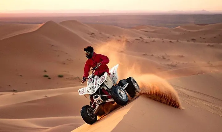 Morning Quad bike Open Desert