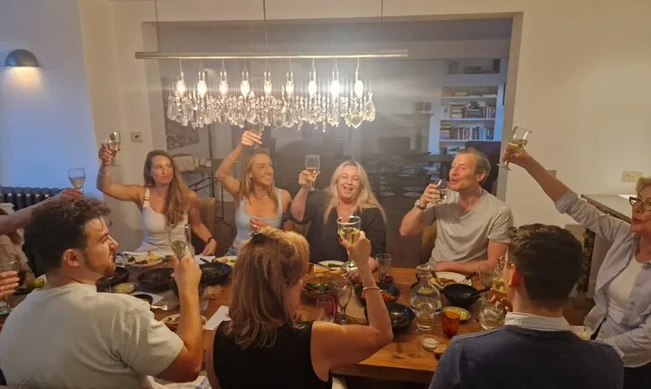 Charming British Dinner in Hampstead Heath Home in London