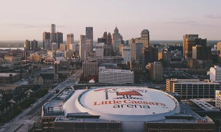 Detroit Red Wings Ice Hockey Game at Little Caesars Arena