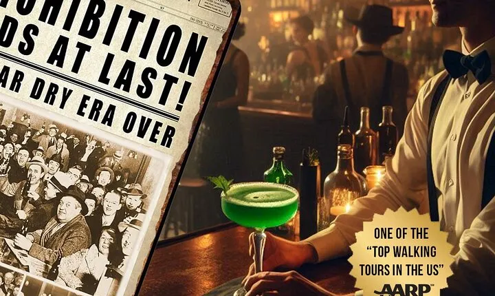 Phantoms of Prohibition: Ghosts Cocktails & Bites Walking Tour
