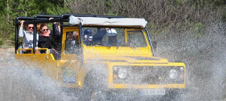 Fethiye 4x4 safari tour to Saklıkent Gorge and Gizlikent Waterfall