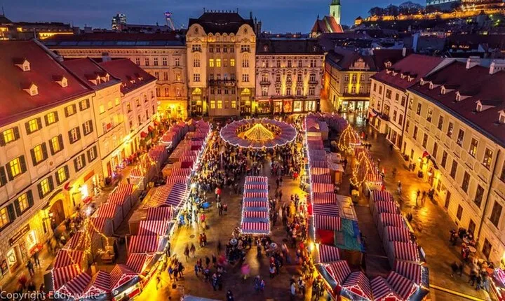 Christmas Market Tour of Bratislava