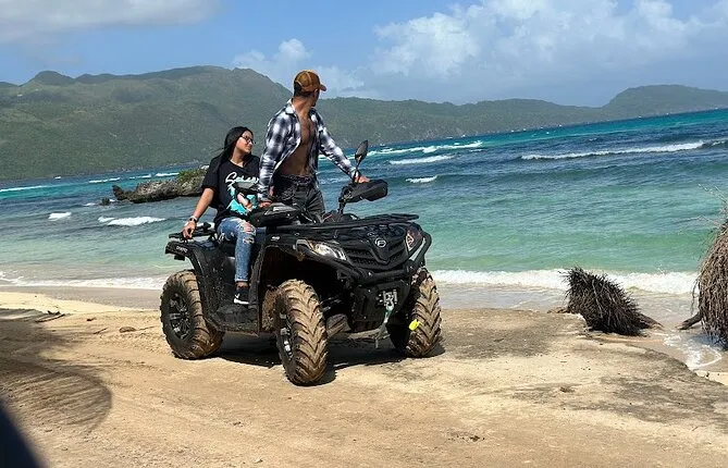 Full Day ATV Tour in Dominican Republic with Caves and Waves